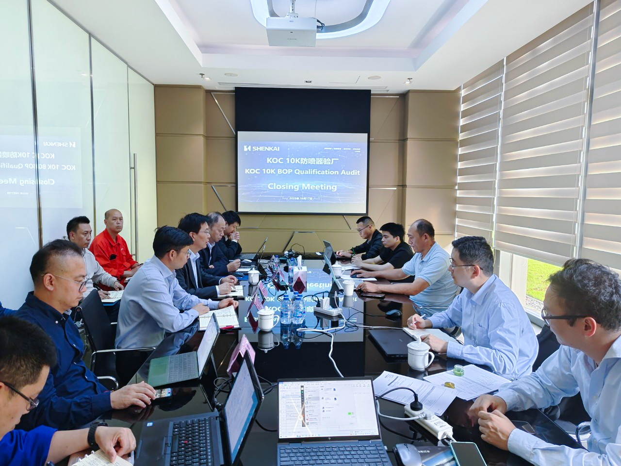 Shenkai’s 10Kpsi well control products have successfully obtained the supplier qualification for network access from Kuwait Oil Company (KOC)(圖3) Shenkai’s 10Kpsi well control products have successfully obtained the supplier qualification for network access from Kuwait Oil Company (KOC)(圖3)